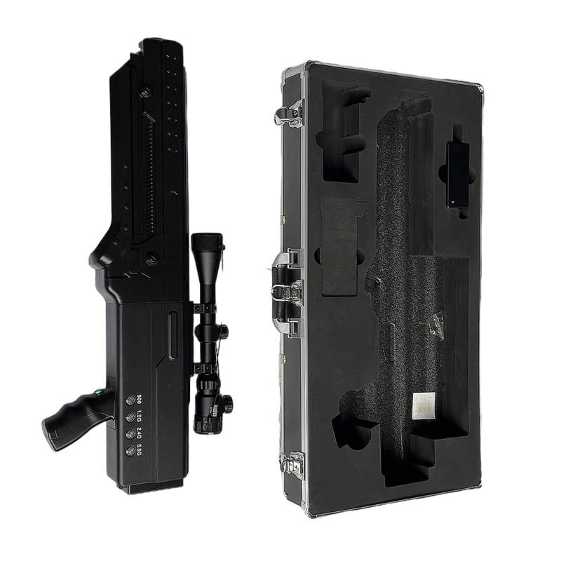  石台手持便携式枪型低空防御反制四通道A型