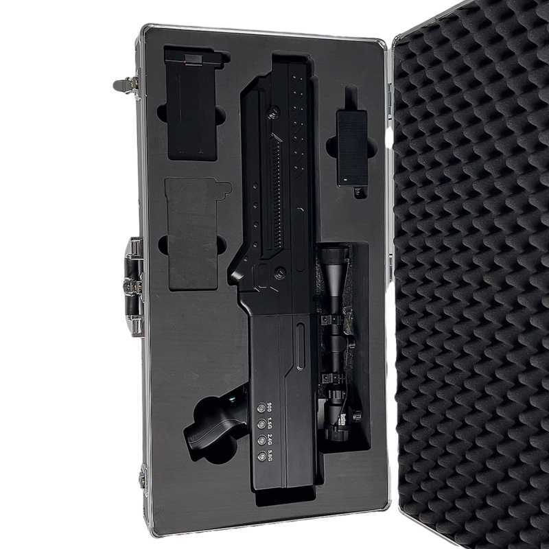  石台手持便携式枪型低空防御反制四通道B型